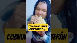 Coman Arepa y verán los resultados 🤣 kellsantander venezolanas humor peruvenezuela [upl. by Tnert704]