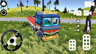 Offroad Indian Truck Simulator  Realistic Indian Truck Driving Video Game  Android Gameplay [upl. by Corella608]