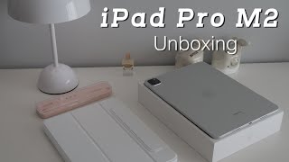 iPad Pro M2 2022 11quot Unboxing📦 [upl. by Oijimer]