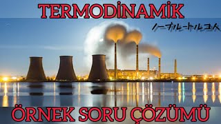 TERMODİNAMİK Dersi örnek soru çözümü BenzinOtto motor çevrim [upl. by Tnilk841]