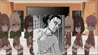 Aot react to Eren [upl. by Haneen]