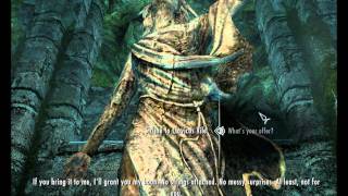 Skyrim A Daedras Best Friend  How to get the Masque of Clavicus Vile [upl. by Adlin]