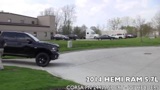 CORSA Exhaust 2014 RAM 57L [upl. by Odidnac]