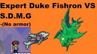 Terraria  Expert Duke Fishron VS SDMG [upl. by Effy470]