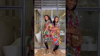 Chinenye Nnebe and Ijeoma Nnebe are twins ❤️ viral shorts twins [upl. by Dotty979]