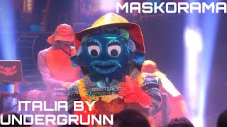 Gladfisken sings “Italia” by Undergrunn  MASKORAMA SEASON 5 EPISODE 3 [upl. by Avis]