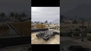 GTA V Train Vs Most Powerful Tank🔥 gta5 gta5pc gta5gameplay viralshorts [upl. by Newton676]