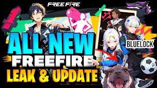 Free Fire All New Upcoming Event Update  Free Fire Today Event  Bluelock Event Free Fire Special [upl. by Weintrob]