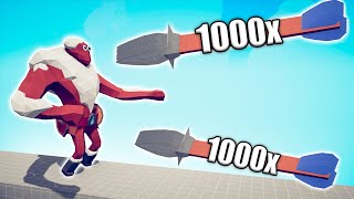 1000x OVERPOWERED POACHER vs UNITS  TABS  Totally Accurate Battle Simulator 2023 [upl. by Jansson348]