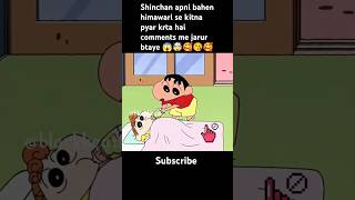 shinchan and himawari cute moments 🥰😘youtube shocking shortvideos shinchan viral cute shorts [upl. by Masson]