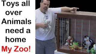 Build a stuffed animal zoo – We built a zoo how to [upl. by Neivad583]