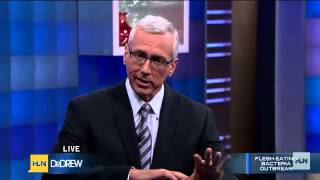 Dr Drew Dont freak out over flesheating bug [upl. by Adaurd]