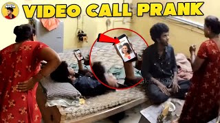 VIDEO CALL PRANK ON MOM 📱  Prankster Surya [upl. by Senskell624]