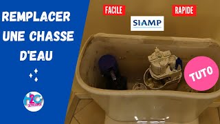 Chasse deau WC qui ne se remplie pas [upl. by Adaynek]