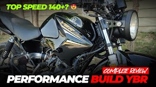 Detailed Review of Performance Build YBR 125G  YBR 160cc  HarunREVS [upl. by Salim]