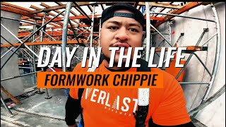 DAY IN THE LIFE  FORMWORK CARPENTER 🚧 [upl. by Anelrad51]