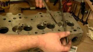 Land Rover Diesel Engines  Measuring Valve Stand Down on Cylinder Head Valves [upl. by Ak883]