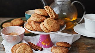 Ekspresowe ciastka CYNAMONOWE PRZEPIS  Snickerdoodles  sposób na zużycie żółtek [upl. by Coppins585]