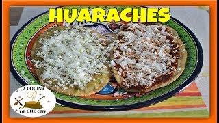 HUARACHES ESTILO CDMX DELICIOSA RECETA 100 MEXICANA [upl. by Moreen]