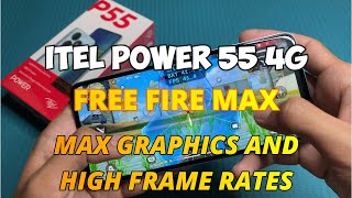 Free Fire Max in Itel P55 4G [upl. by Esilehs915]