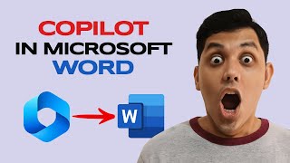 How to Use Microsoft Copilot in Microsoft Word [upl. by Yevrah]