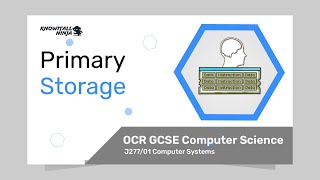 Primary Storage  OCR GCSE Computer Science [upl. by Brana139]