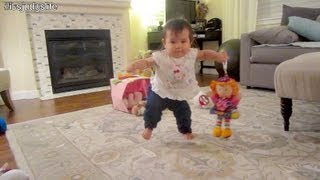 JULIANNA IS WALKING  September 22 2013  itsJudysLife Vlog [upl. by Amesari506]