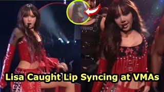 Lisa ‘ Rock Star ‘ amp New Women VMAs Performance Disaster Lip Sync EXPOSE [upl. by Lanevuj523]