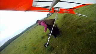 Hang Gliding Lessons Introductory Day One [upl. by Hiett]