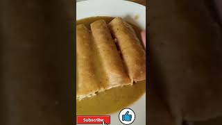 Delicious Chicken Enchiladas Suizas Link to Full Recipe Video in Comments Section 😋🤤🔥 [upl. by Kellby]