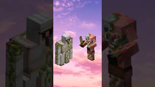 Iron golam vs All minecraft mobs shortsviral [upl. by Eittel]