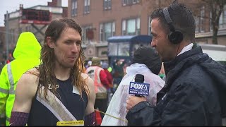 Post race interview with Mens Division winner Andrew Colley [upl. by Cheadle]