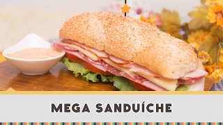 Mega Sanduíche  Receitas de Minuto 193 [upl. by Marge]