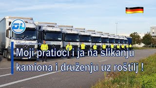 Moji pratioci i ja na slikanju kamiona i druženju uz roštilj [upl. by Brietta732]