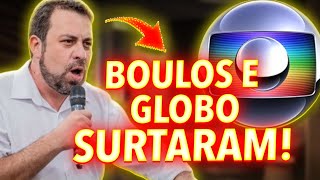 BOULOS E GLOBO SURTARAM COM FRACASSO DO BOULOS NAS ELEIÇÕES E FICARAM REVOLTADINHOS [upl. by Elison]