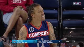 2024 BIG3 Week 1  Power vs 3s Company  Glen Rice Jr takes on Michael Beasley amp Mario Chalmers [upl. by Shifra]