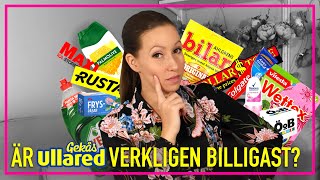 ÄR DET VÄRT DET ULLARED vs Rusta ÖB Dollarstore och ICA Maxi  Vilken är billigast [upl. by Nawd]