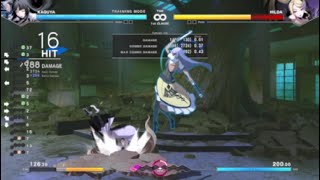 UNI2 Kaguya BnB Combos [upl. by Erasmus914]