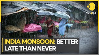 Monsoon advances in India  WION Climate Tracker [upl. by Ayekat]