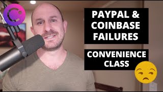 Celsius Continues To Disappoint PayPal amp Coinbase Issues Plus Convenience Class [upl. by Magena980]