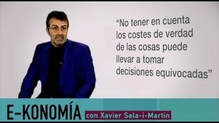 ¿Cuál es la importancia de los costes no monetarios  Xavier SalaiMartin [upl. by Anayaran74]