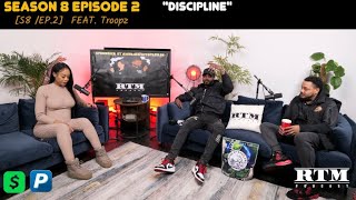 Troopz AFC “Arsenal all the way from UK to USA…” 🔴 RTM Podcast Show S8 Episode 2 Discipline [upl. by Marylinda746]