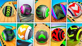 Going Balls Sky Rolling Balls Rolling Ball Game 3D Rollance Racing Ball Master 3D Rolling Ball [upl. by Ahsitauq]