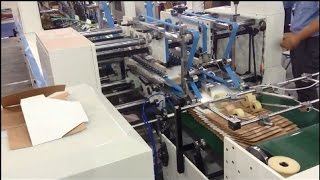 Automatic Folder Gluer Machine Manufacturers  Carton Folder Gluer Machine Suppliers [upl. by Nieberg353]