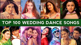 Top 100 Wedding Dance Songs  Random 100 Shaadi Songs  Sanam Verse [upl. by Brosy]