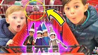 Find the Elf on the Shelf Challenge  We Hide the Elves on the Shelves  DavidsTV [upl. by Jezabelle549]