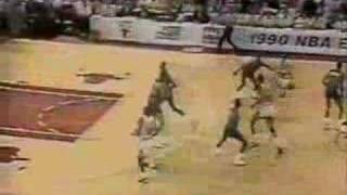 Pistons vs Bulls 1990 game 4 10 [upl. by Ellehcir]