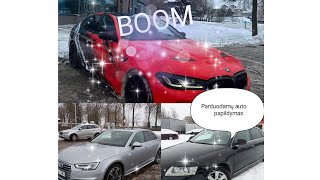 8 Gautas automobilių papildymas pardavimui auto šiauliai apžvalga automobilis ziema [upl. by Annaeerb]