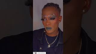 Vibes 247 🔥🔥🔥🔥🔥 makeup dojacat vibes creativemakeup [upl. by Boggs]