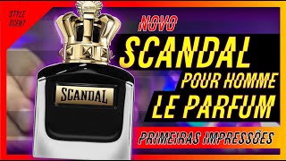 SCANDAL POUR HOMME LE PARFUM DE JEAN PAUL GAULTIER  Unboxing e Primeiras Impressões [upl. by Elaine]